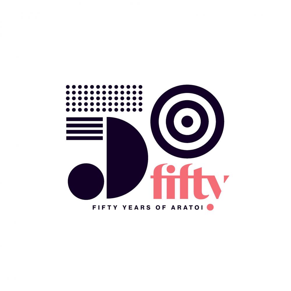 Fifty / 50 graphic identity by Goodeye