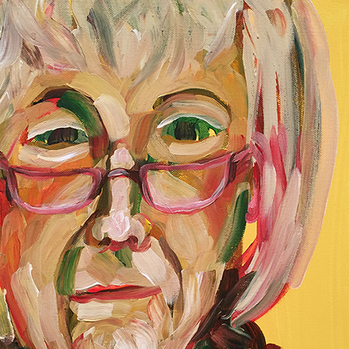 Jan Eagle self portrait