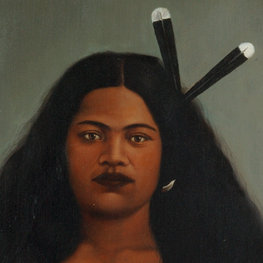 detail: A. von Meyern Te Aitu-o-te-rangi Jury (c. 1880) oil on canvas Collection of Aratoi Wairarapa Museum of Art and History. Gift of Bonsall Oates Budd.