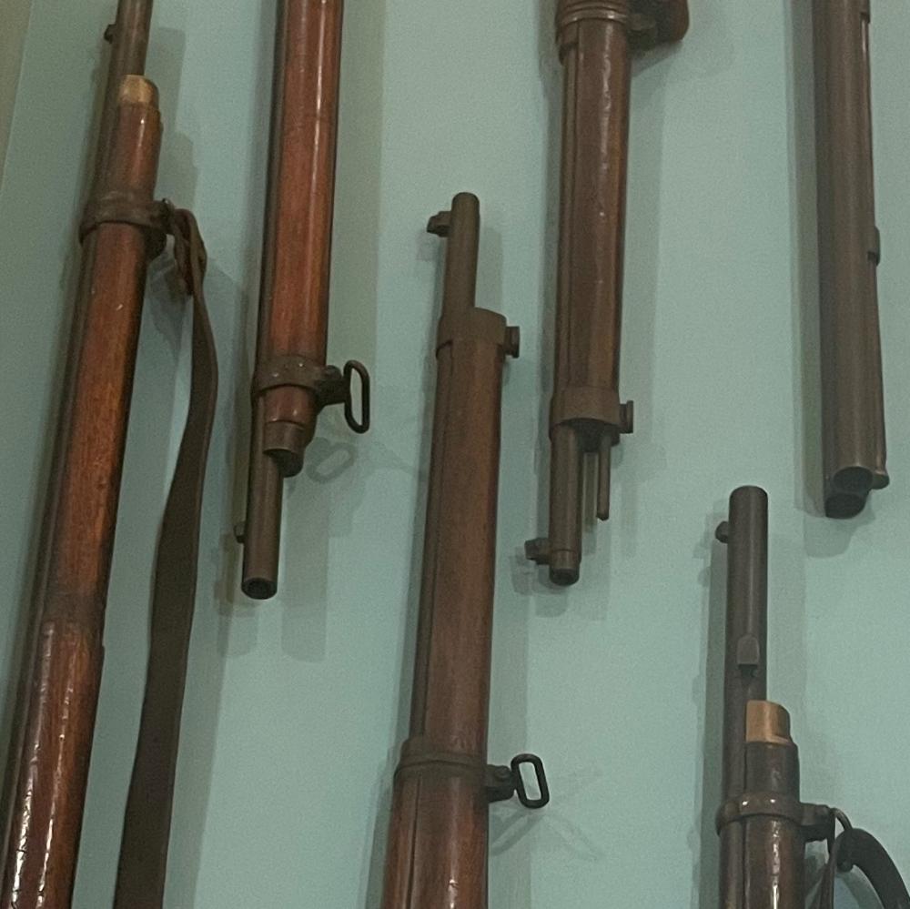 Rifles in table