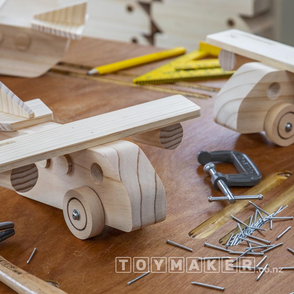 Wooden aeroplane