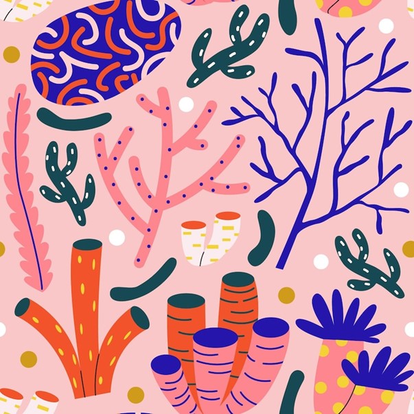Matisse inspired collage through FreePik