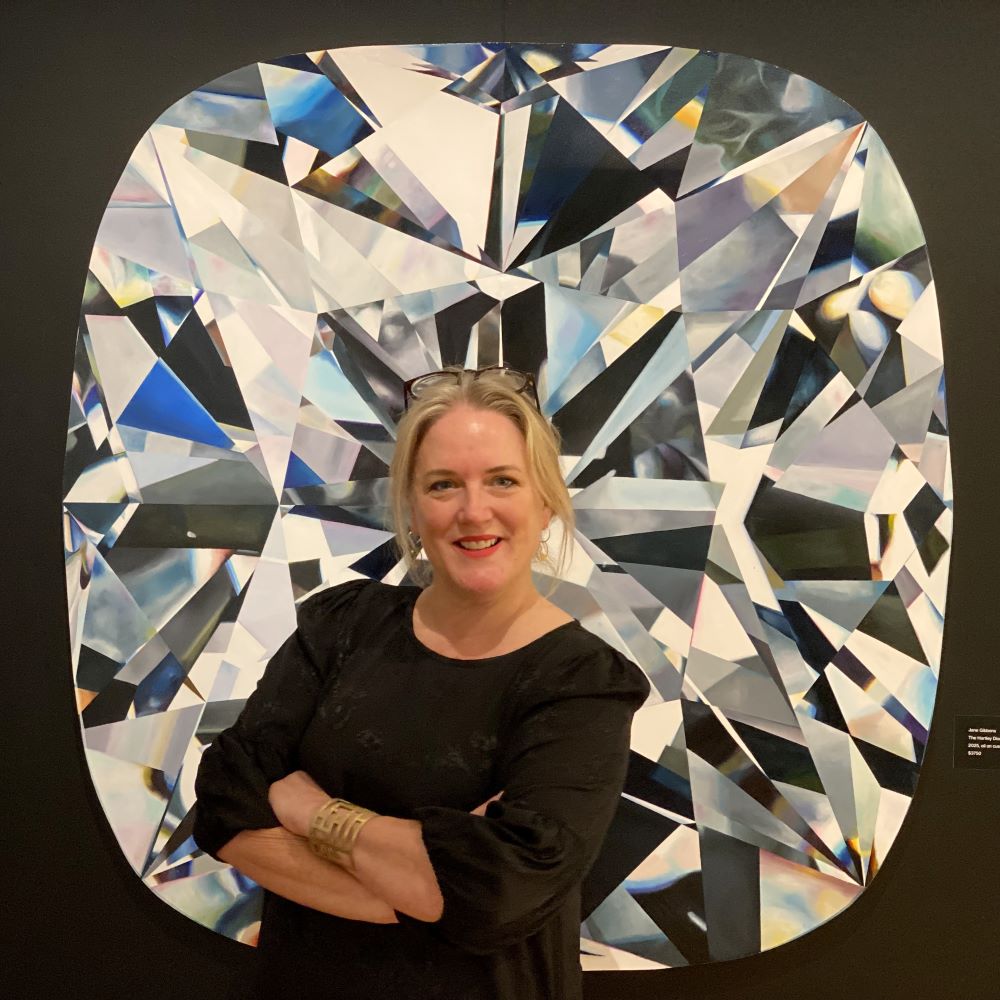 Jane with diamond