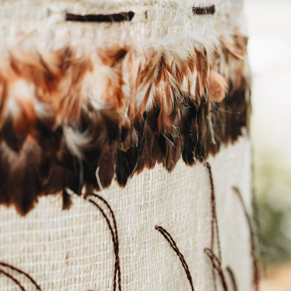 detail of cloak