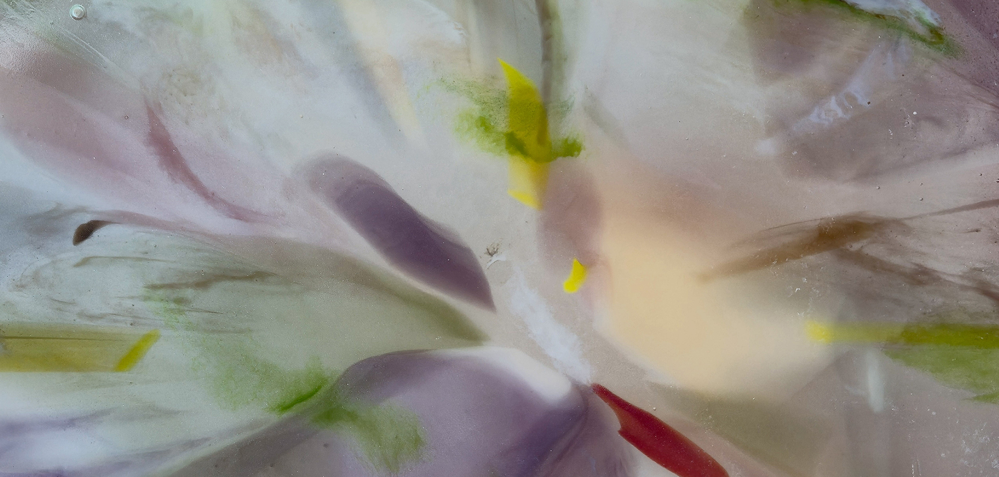 detail of glass works