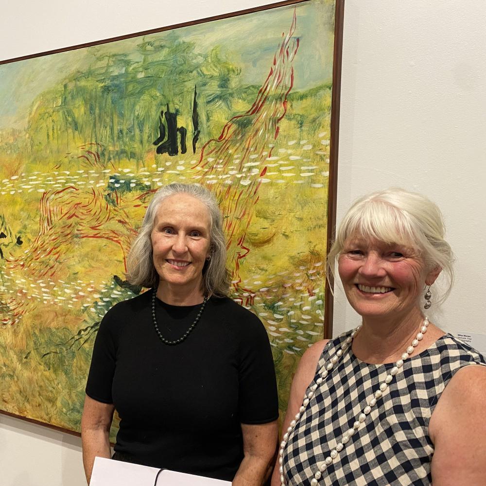 Julie Douglas wins the Emerging Artist prize for her work Henley. 