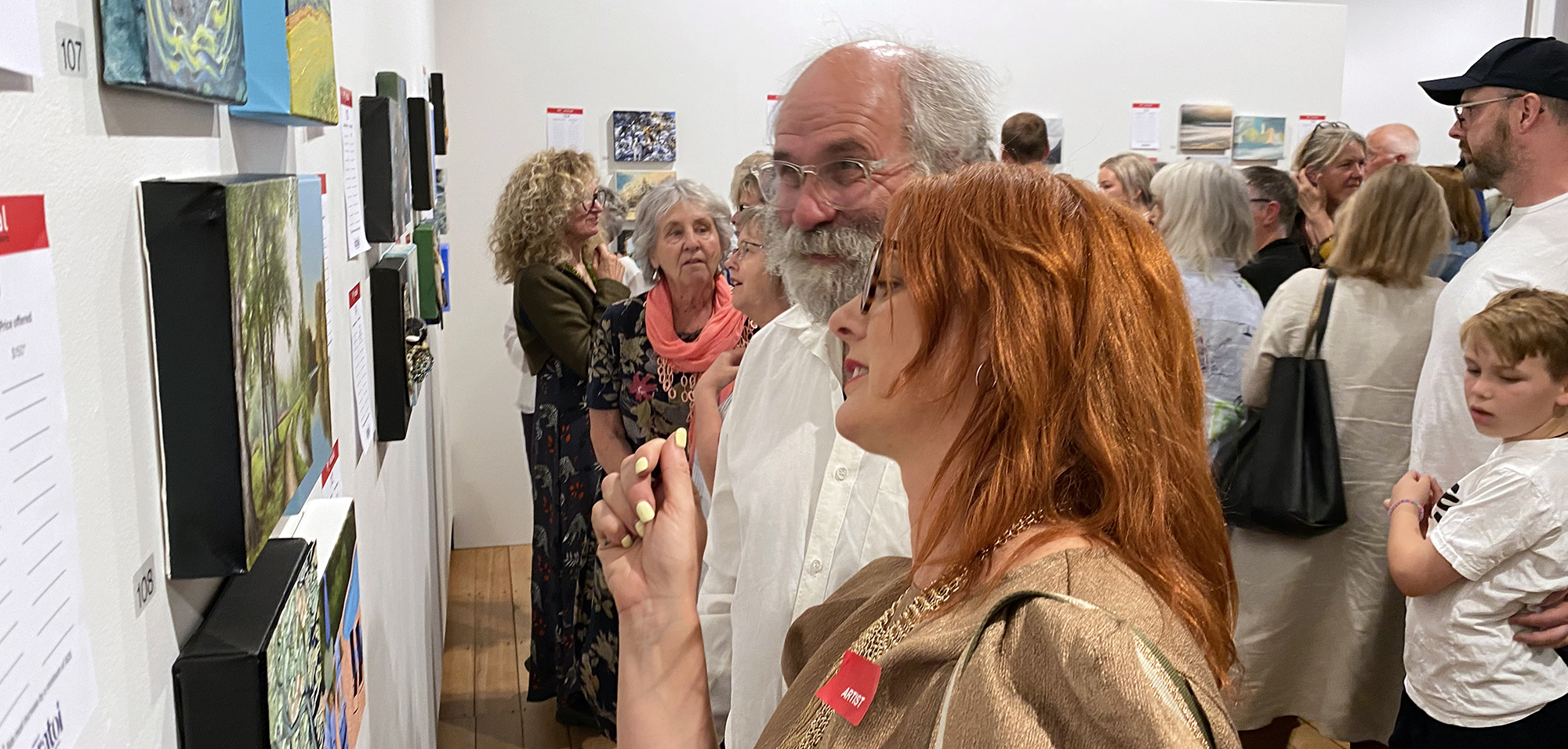 punters at the 2024 Little Jewels auction