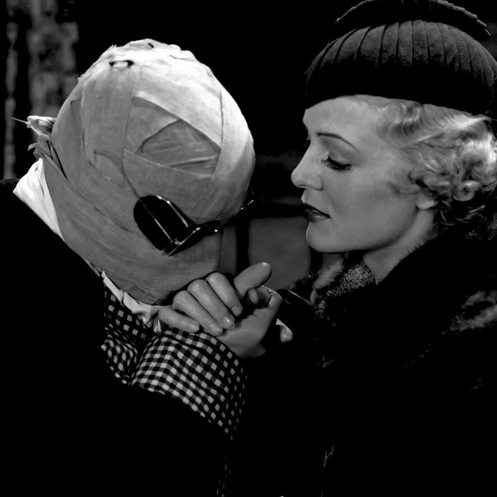 Frame from the Invisible Man (1933)