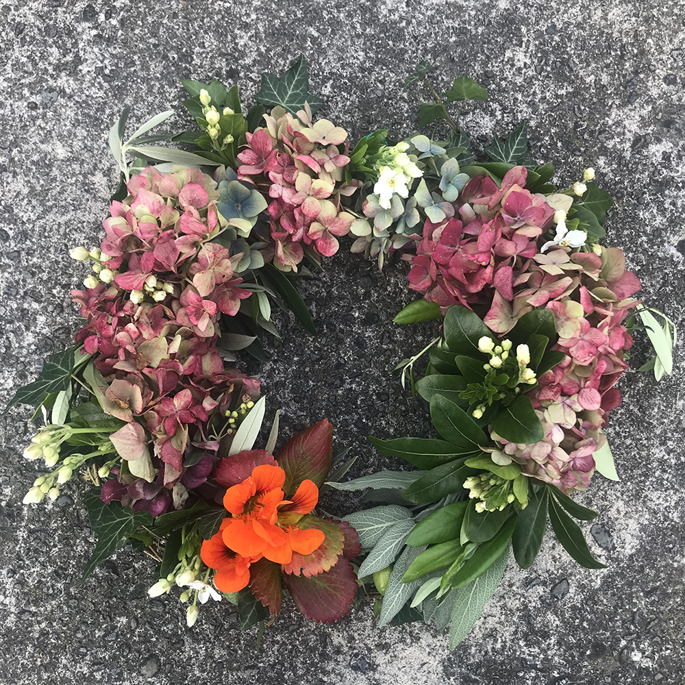 flower wreath