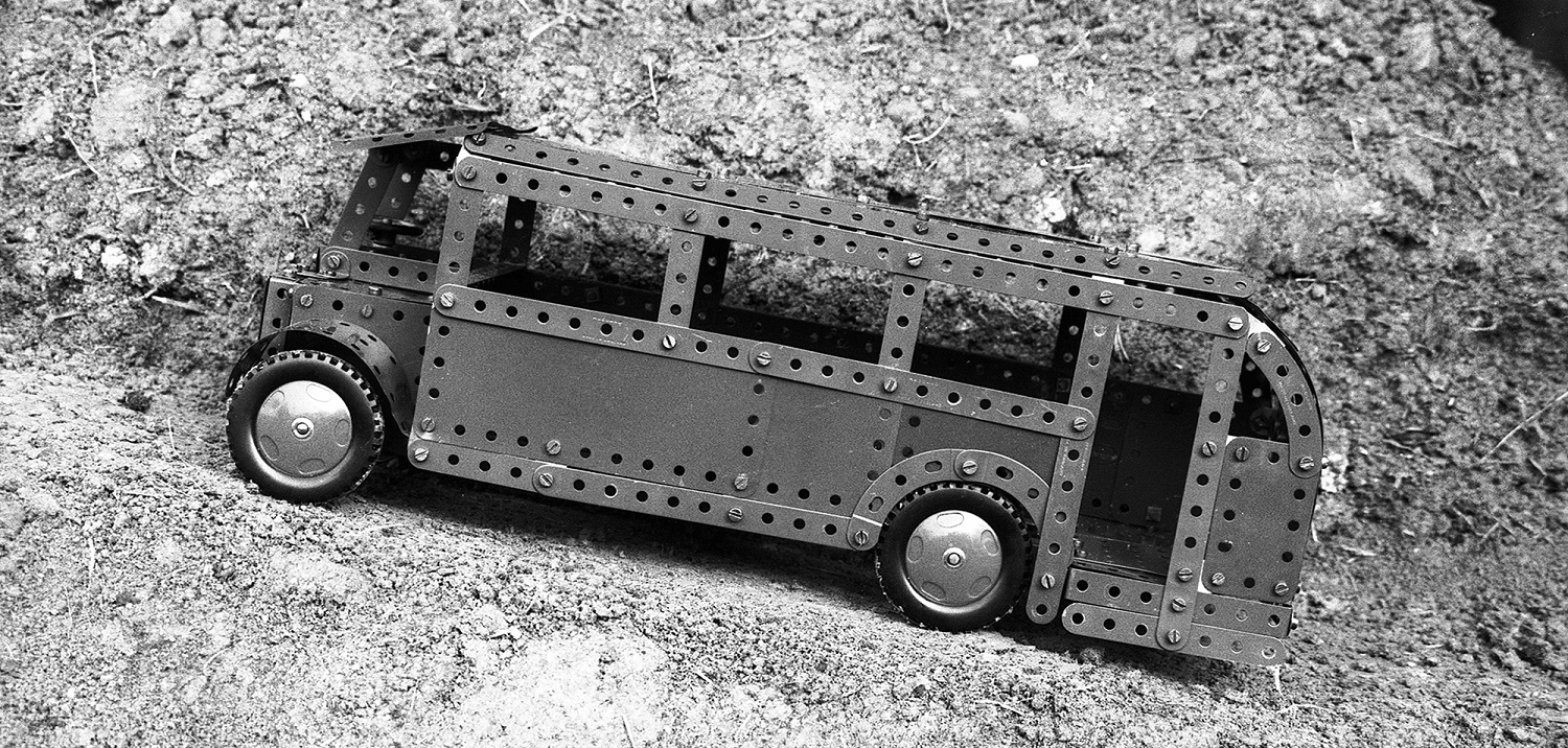 eter Peryer The Meccano Bus 1994 Photograph
