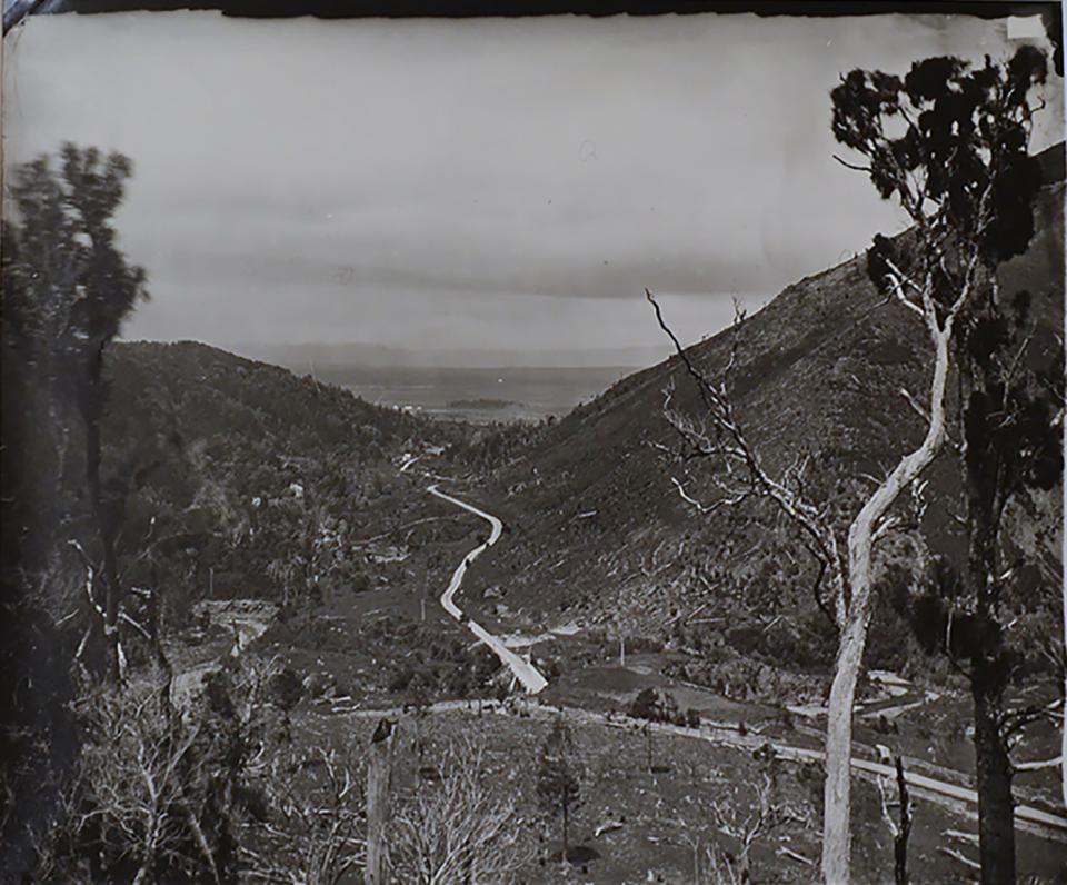 Looking down on the Wairarapa Plain