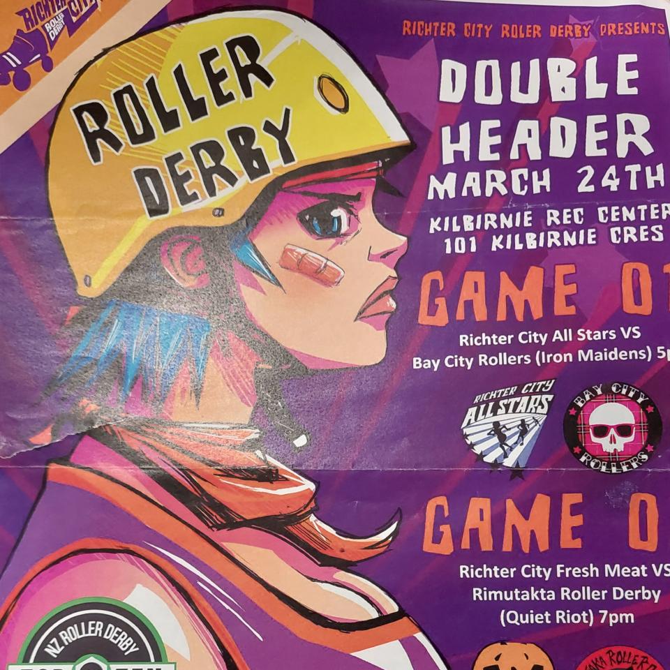 Roller Derby Poster
